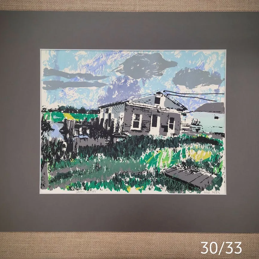 Grassy Sounds Serigraph