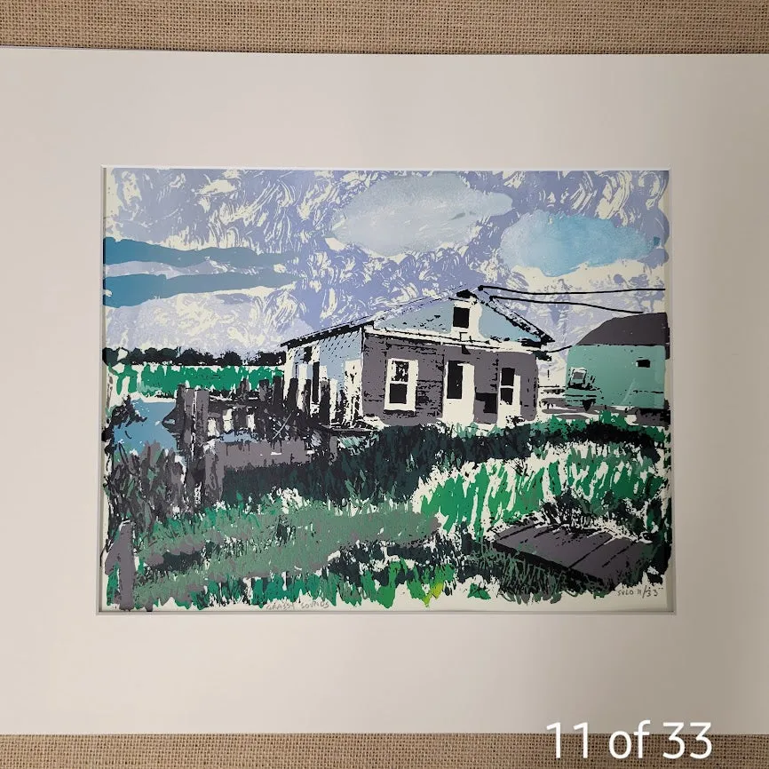 Grassy Sounds Serigraph