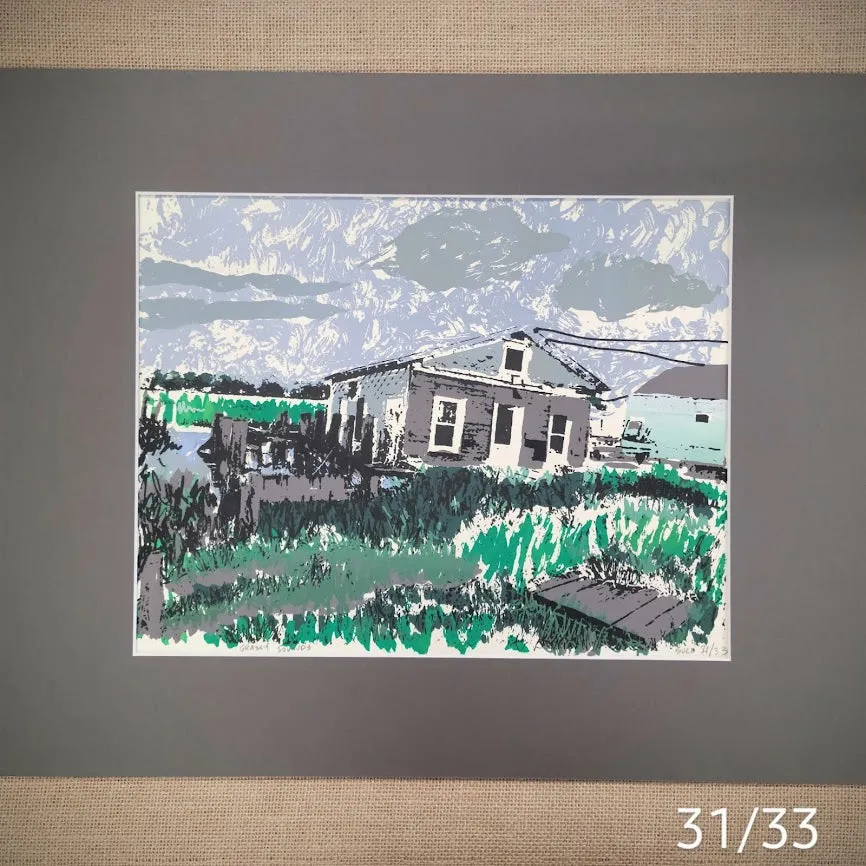 Grassy Sounds Serigraph