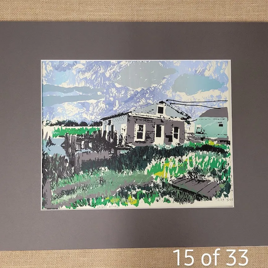 Grassy Sounds Serigraph