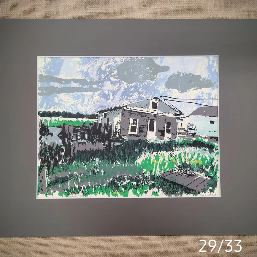 Grassy Sounds Serigraph