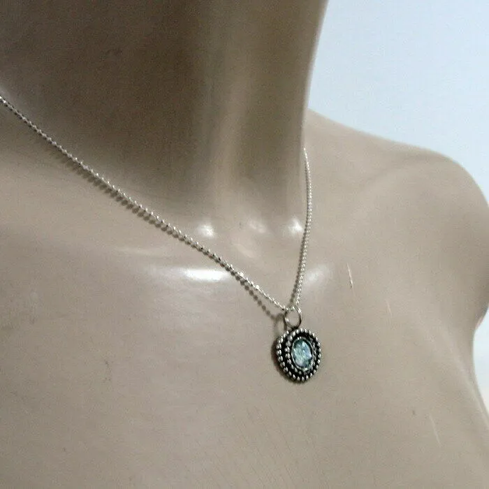 Hadar Designers Roman Glass Pendant Handmade 925 Sterling Silver (as 508518)