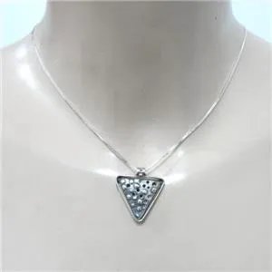 Hadar Designers Unique Modern Handmade 925 Sterling Silver Pendant Art (H) SALE