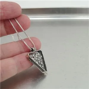 Hadar Designers Unique Modern Handmade 925 Sterling Silver Pendant Art (H) SALE