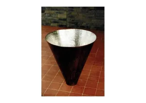 Hand raised Pure Copper Vessel
