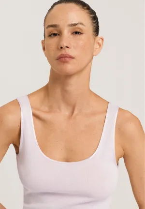 Hanro - Cotton Seamless Singlet Top  | Lupine Love
