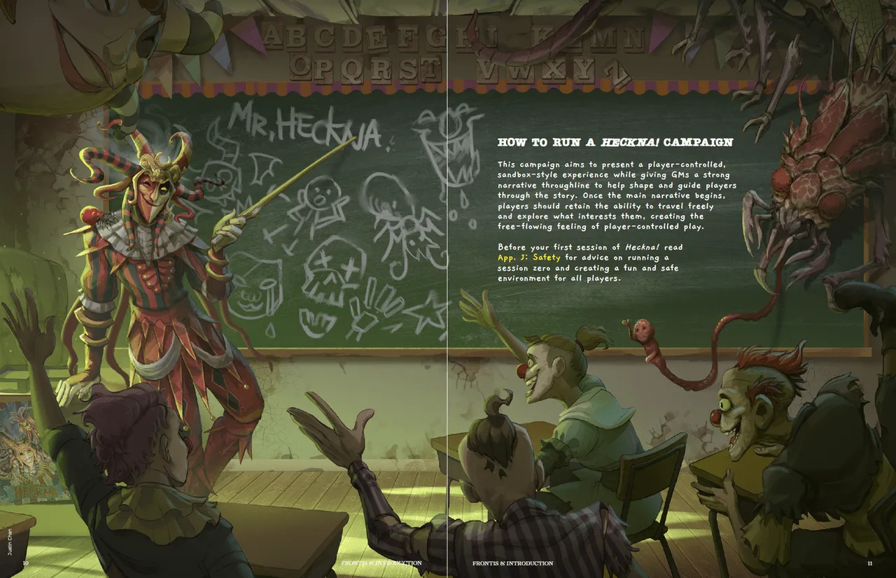 Heckna! Campaign Book