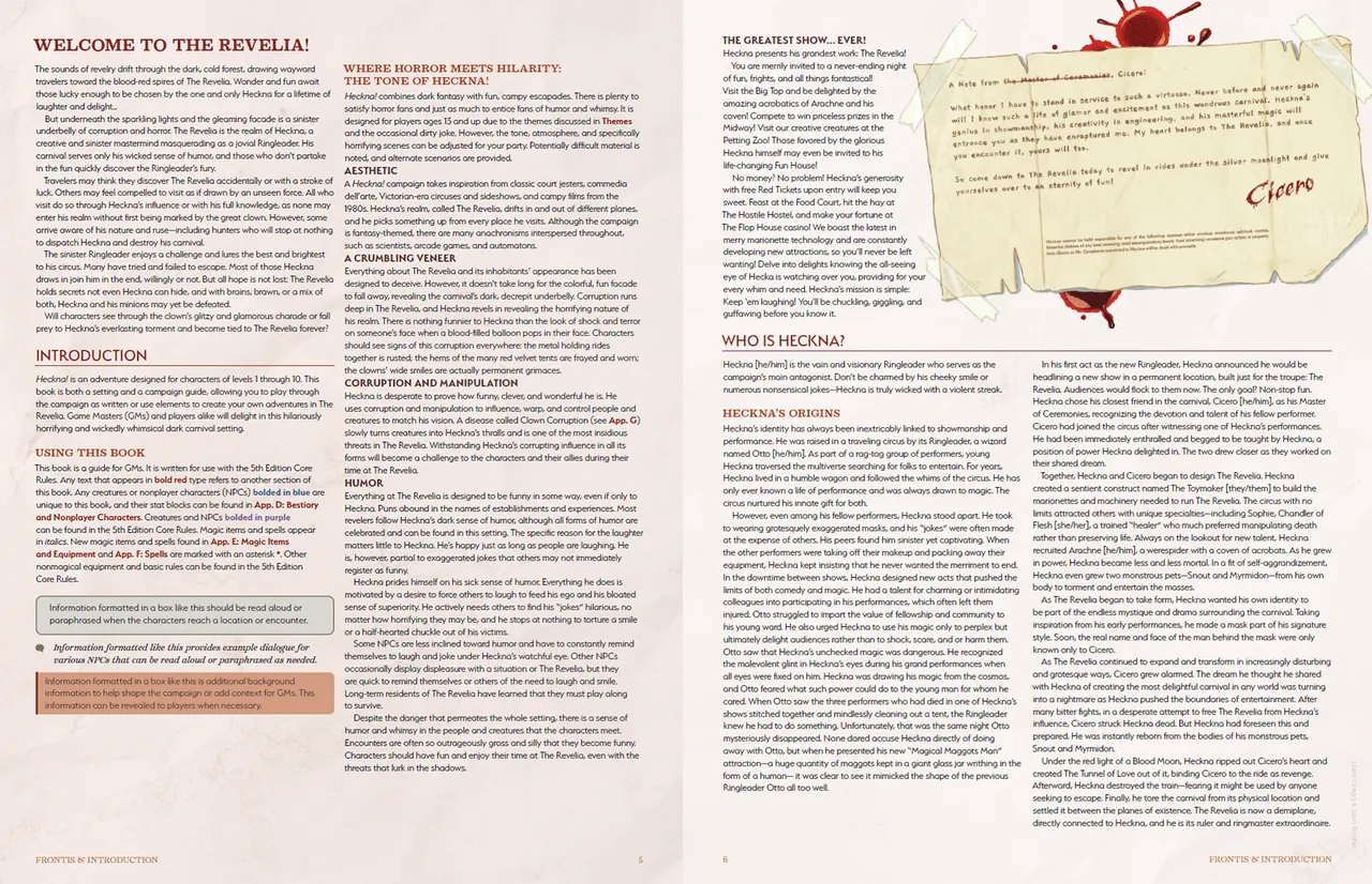 Heckna! Campaign Book