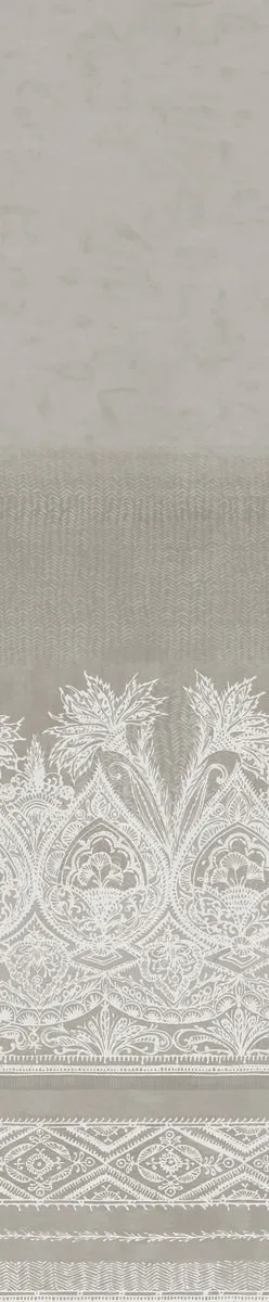 Henna Mural  Grey (per stripe)