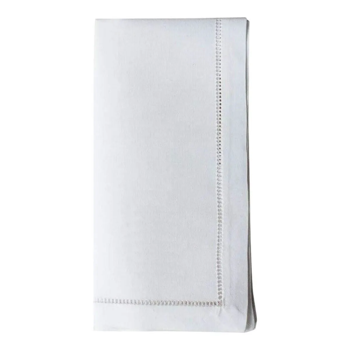 Henry Handwork Pure Cotton White Napkins, Set of 4