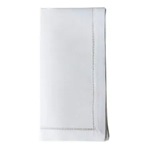 Henry Handwork Pure Cotton White Napkins, Set of 4