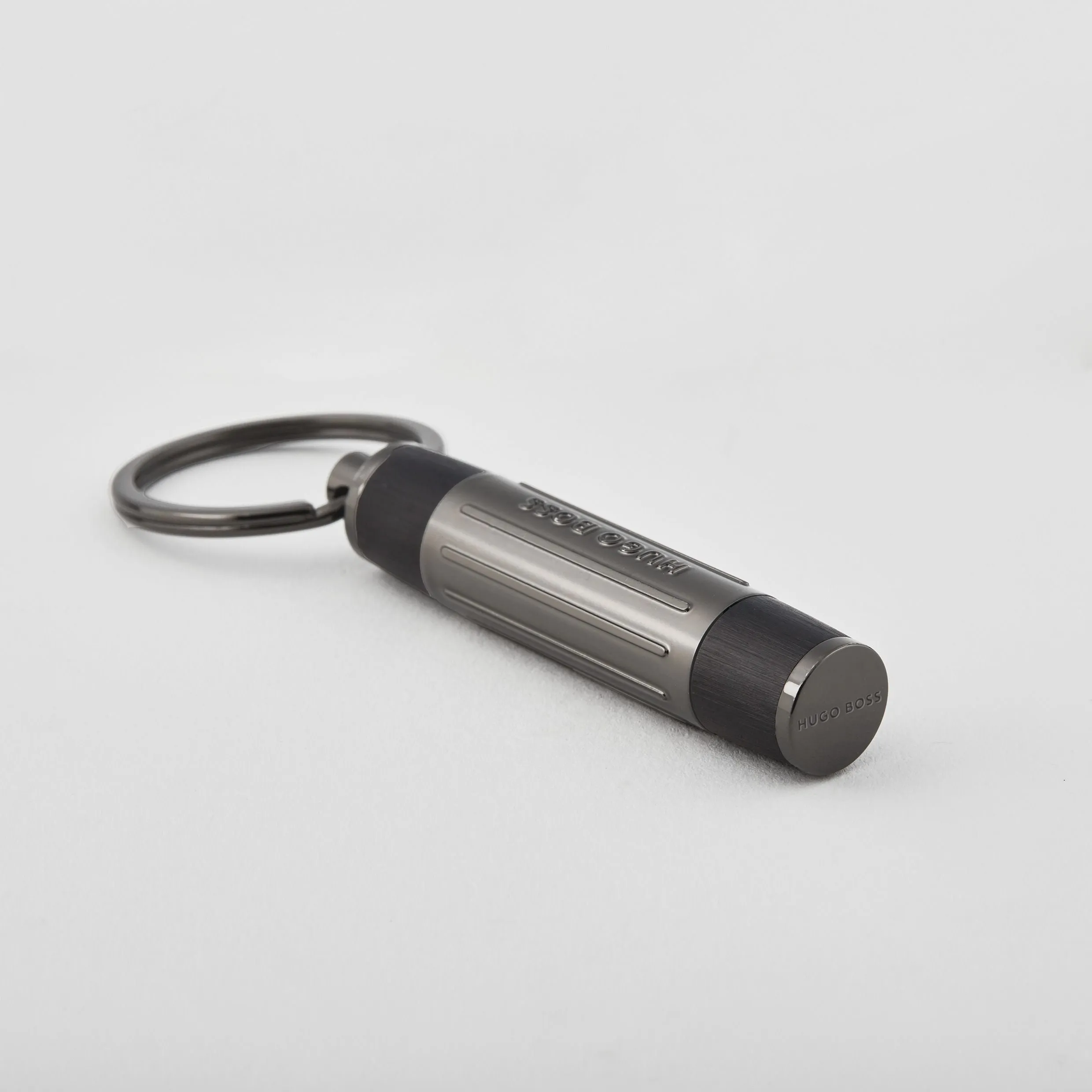 HUGO BOSS HAK306A-Key ring Gear Ribs Black