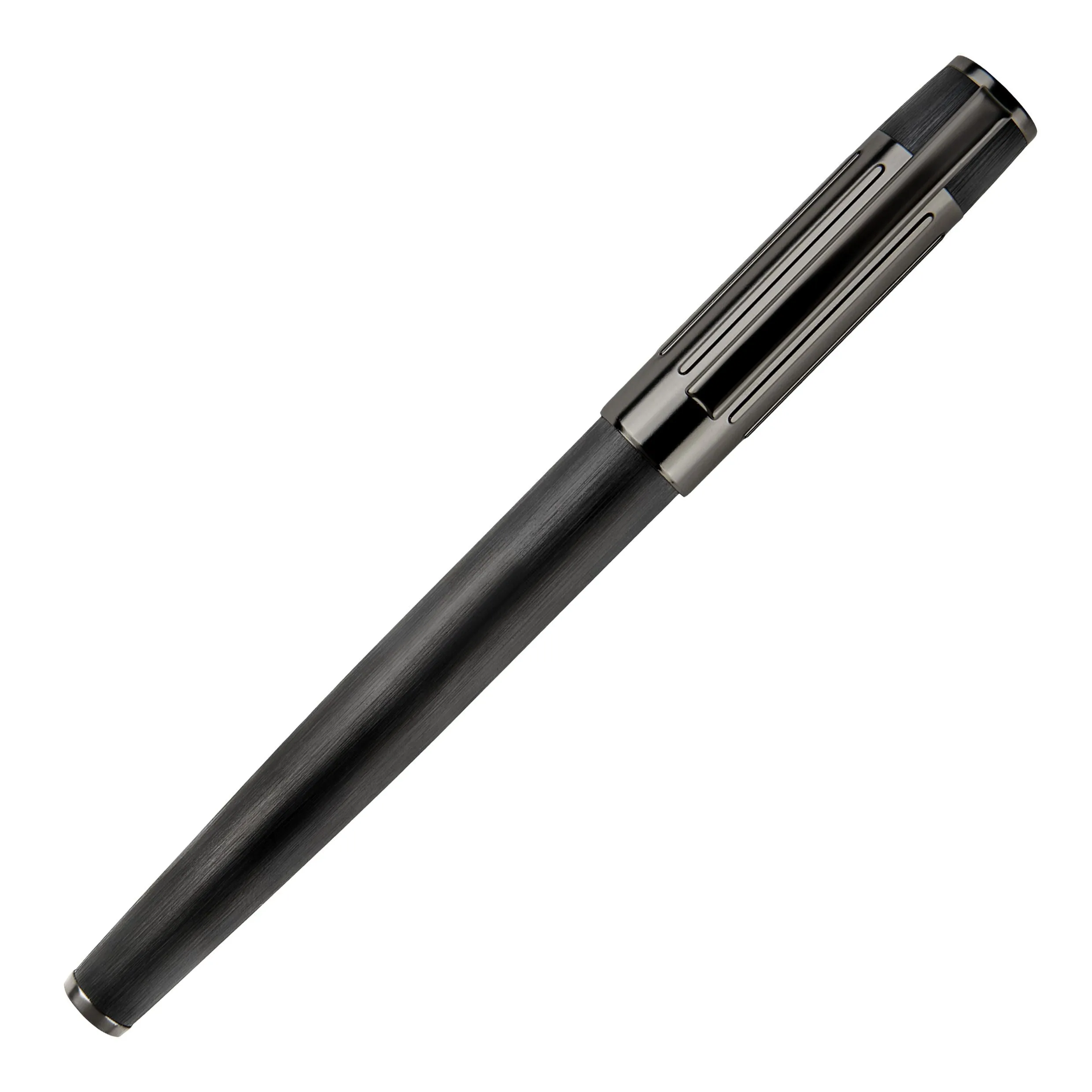 HUGO BOSS HSV3062A-Fountain pen Gear Ribs Black
