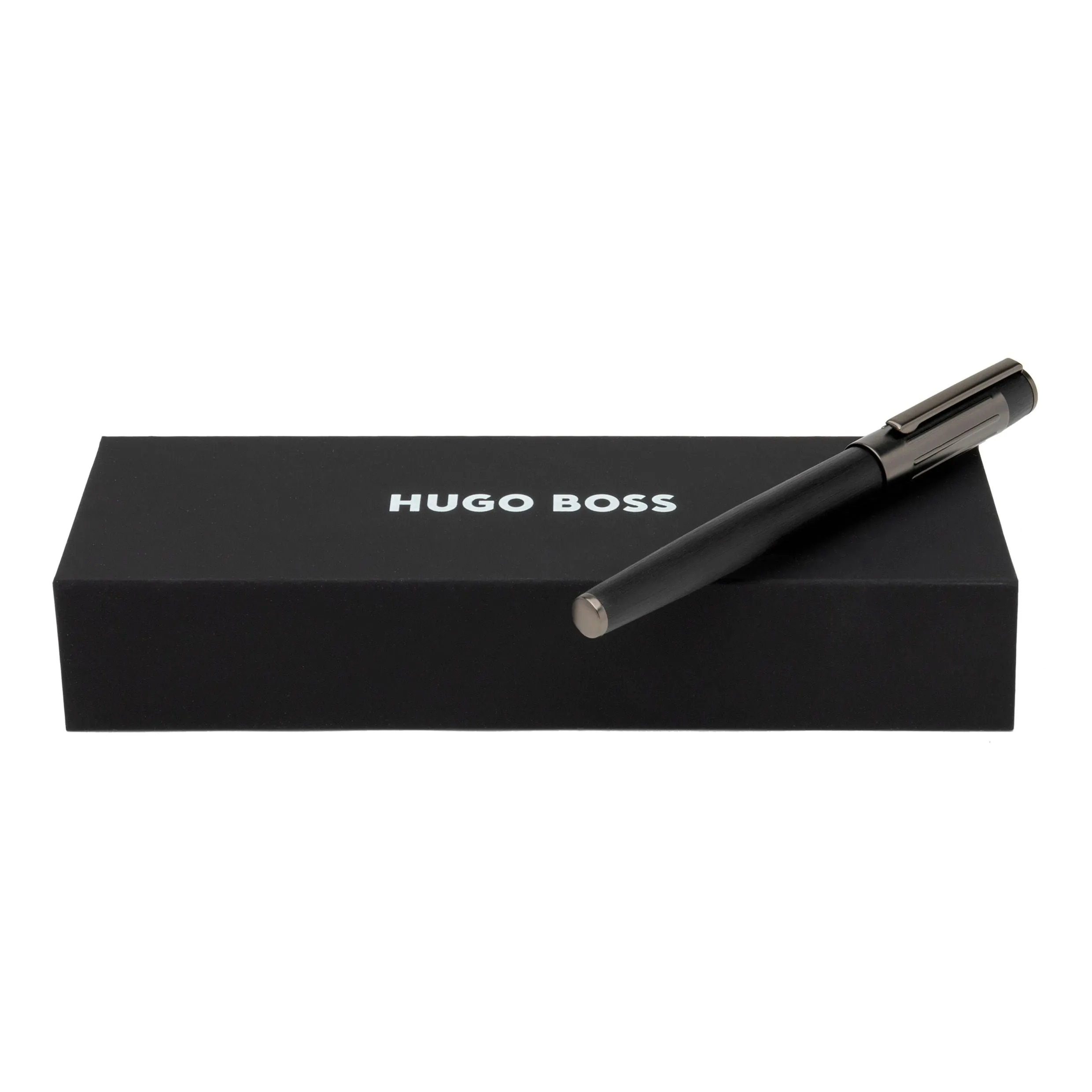 HUGO BOSS HSV3062A-Fountain pen Gear Ribs Black