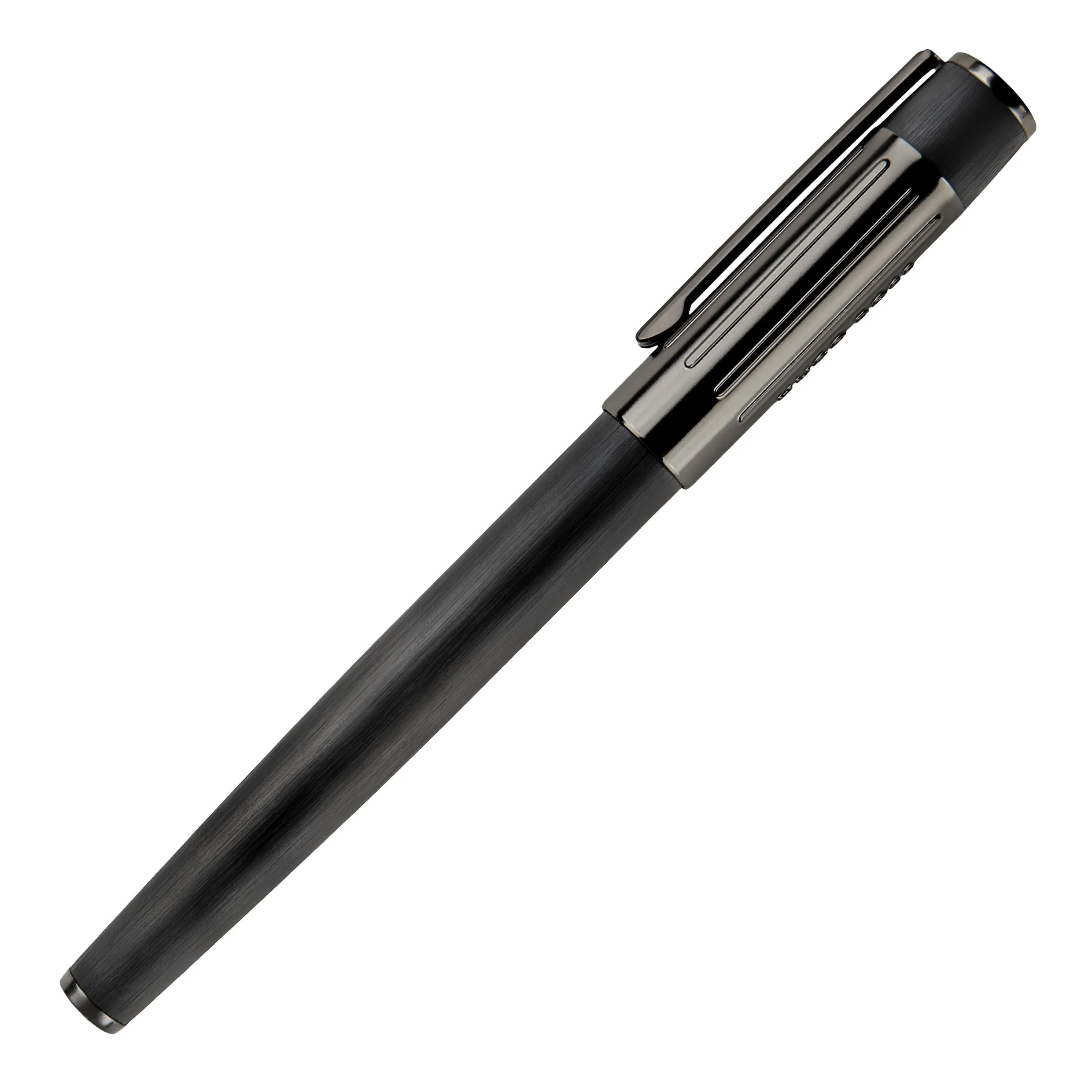 HUGO BOSS HSV3062A-Fountain pen Gear Ribs Black