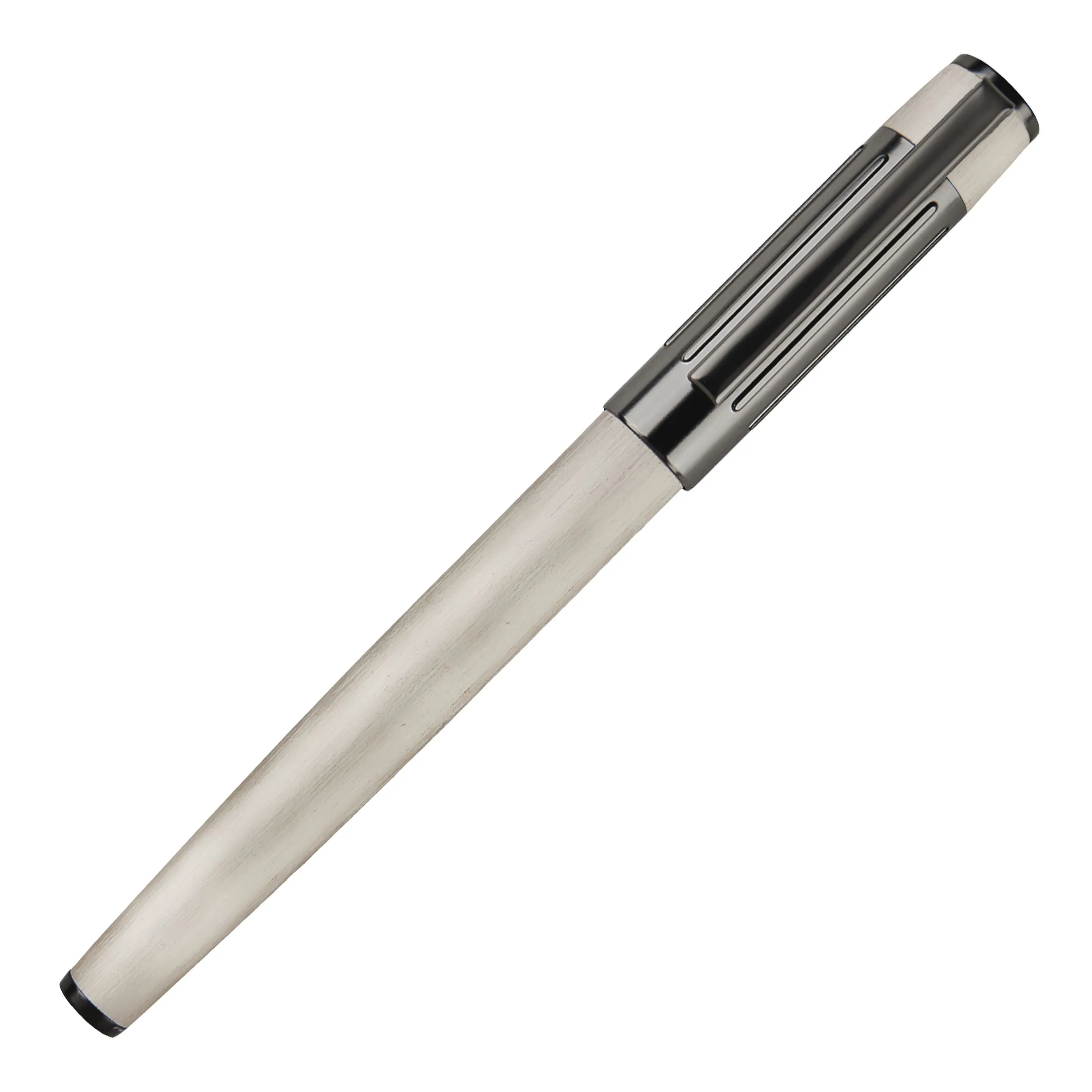 HUGO BOSS HSV3065B-Rollerball pen Gear Ribs Chrome