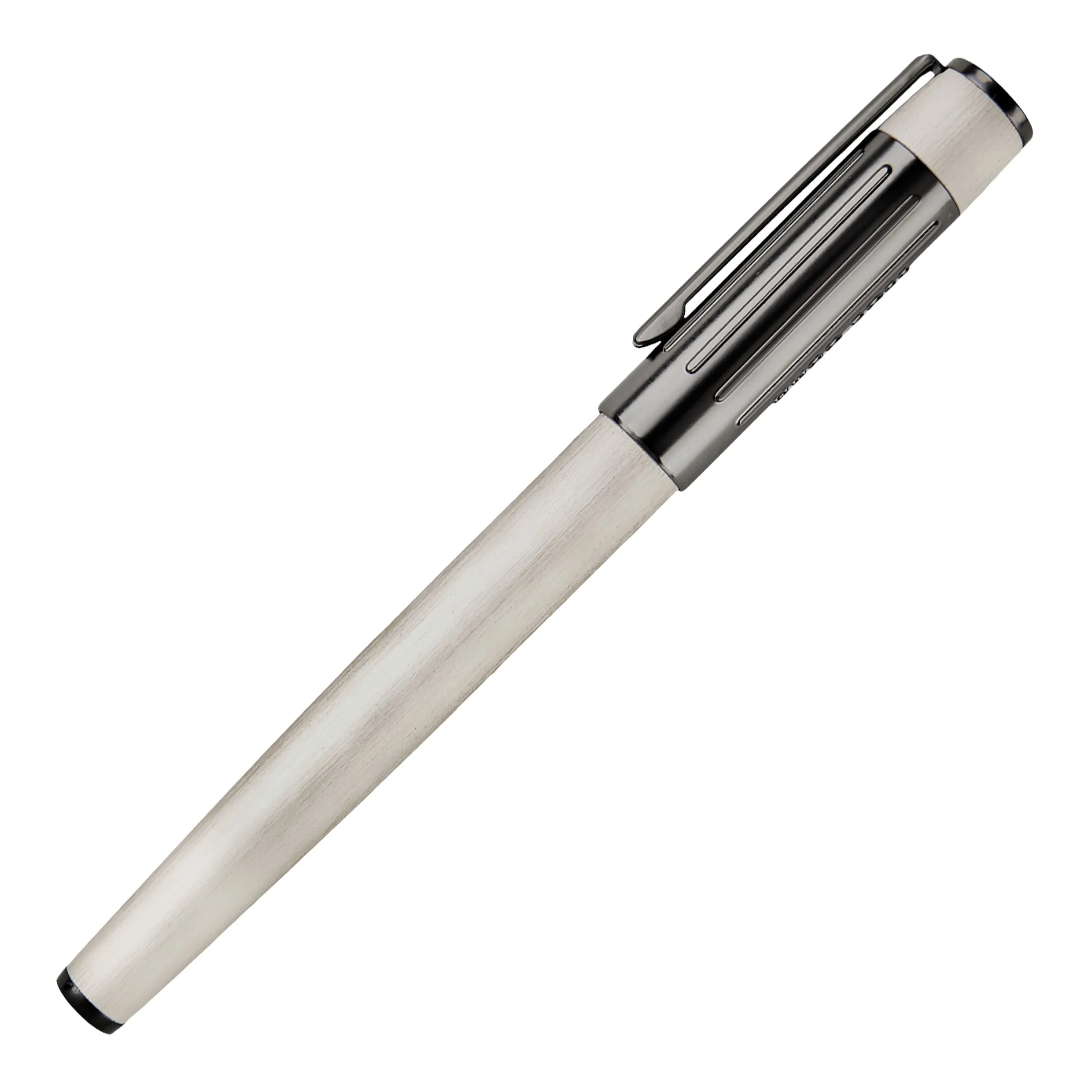 HUGO BOSS HSV3065B-Rollerball pen Gear Ribs Chrome