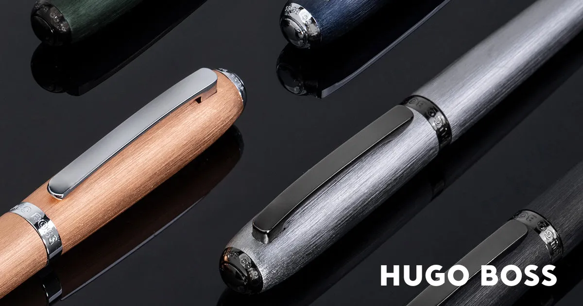 HUGO BOSS HSY2434E-Ballpoint pen Contour Brushed Champagne