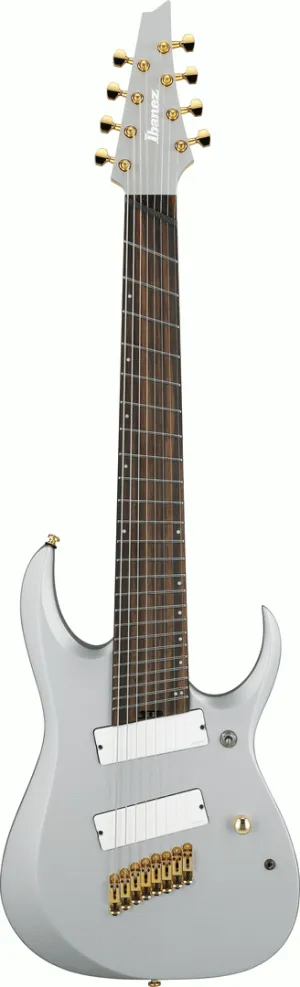 Ibanez RGDMS8 Classic Silver Matte 8 String Electric Guitar