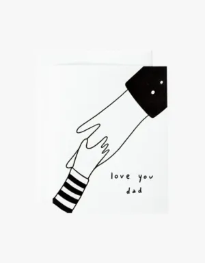 Ink Paper Crafts Love You Dad Father's Day Greeting Card