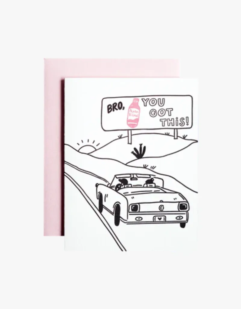 Ink Paper Crafts You Got This Greeting Card