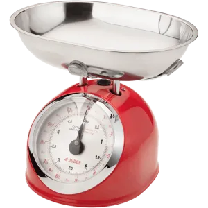 Judge Kitchen Traditional Scales Red