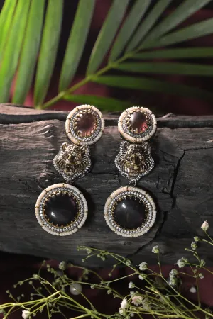 Khanum Artistic Pearl Earrings