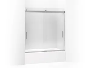 KOHLER K-R706002-L Levity 59-3/4" with 1/4" glass thickness bath door with handle
