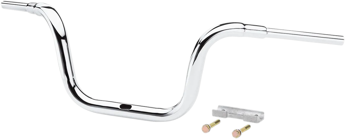 LA Choppers LA-7314-10 1-1/2in. Traditional Ape Hanger Handlebar - Chrome