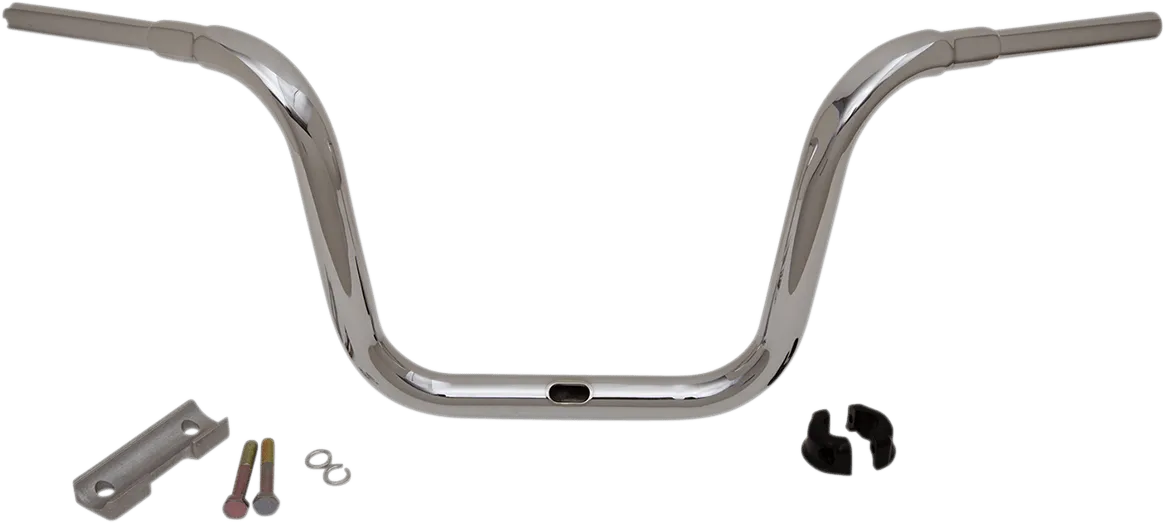LA Choppers LA-7314-12 1-1/2in. Traditional Ape Hanger Handlebar - Chrome