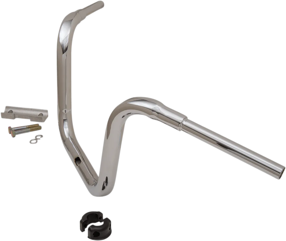 LA Choppers LA-7314-12 1-1/2in. Traditional Ape Hanger Handlebar - Chrome