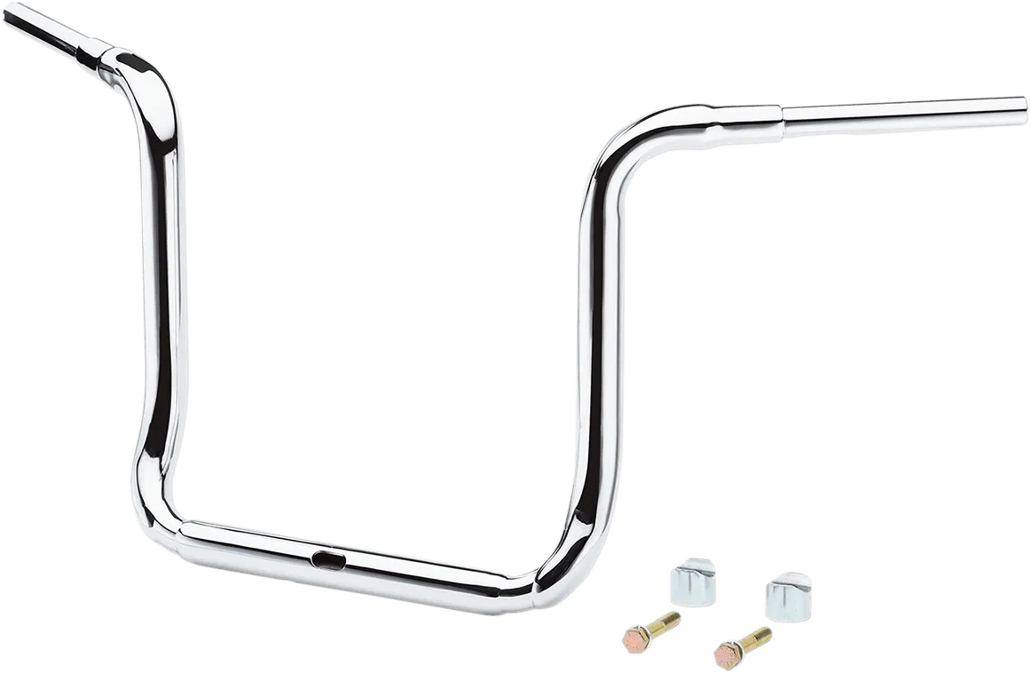 LA Choppers LA-7323-16 1-1/2in. Traditional Ape Hanger Handlebar - Chrome