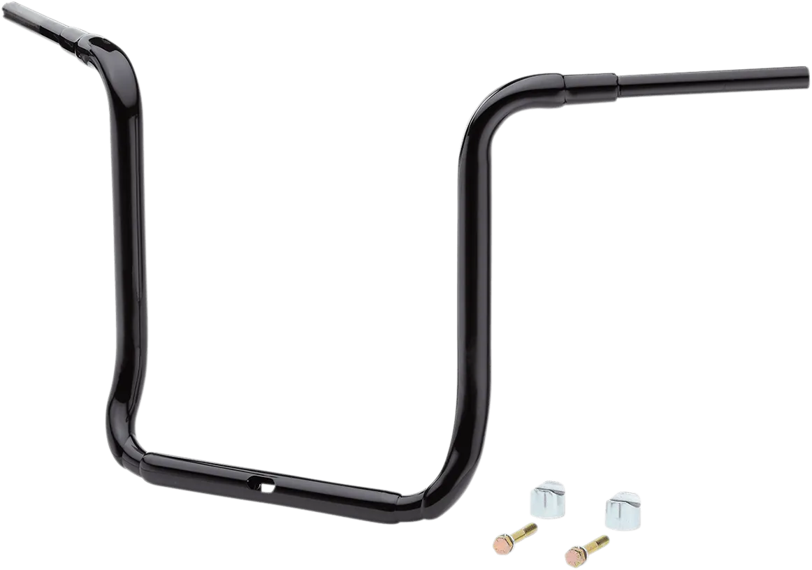 LA Choppers LA-7323-18B 1-1/2in. Traditional Ape Hanger Handlebar - Black