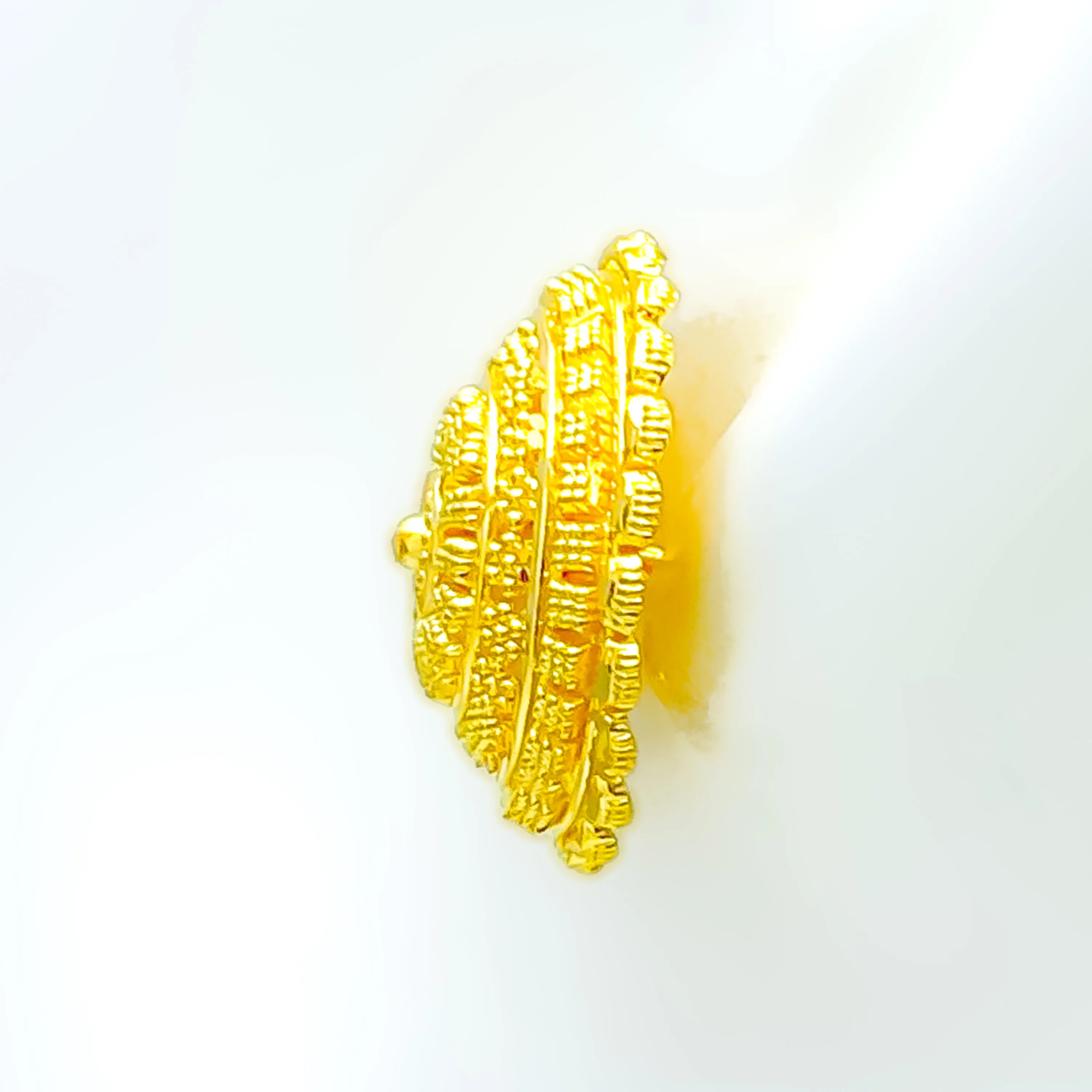 Lavish Regal 22k Gold Earrings