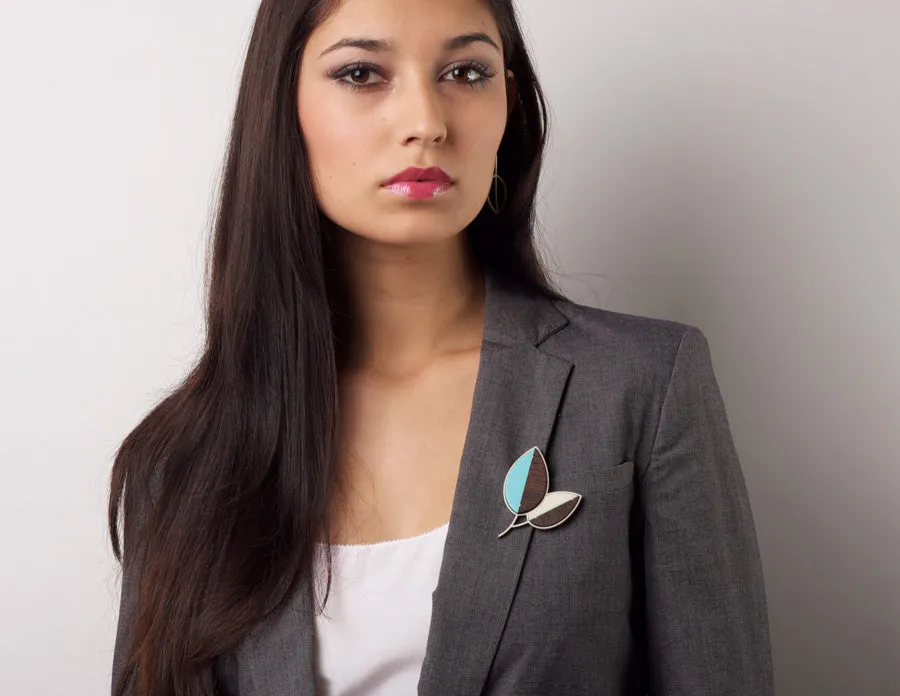 Leaf Brooch