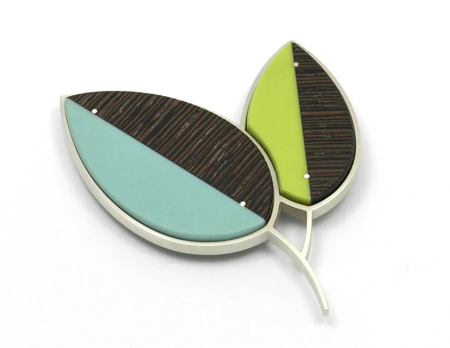 Leaf Brooch
