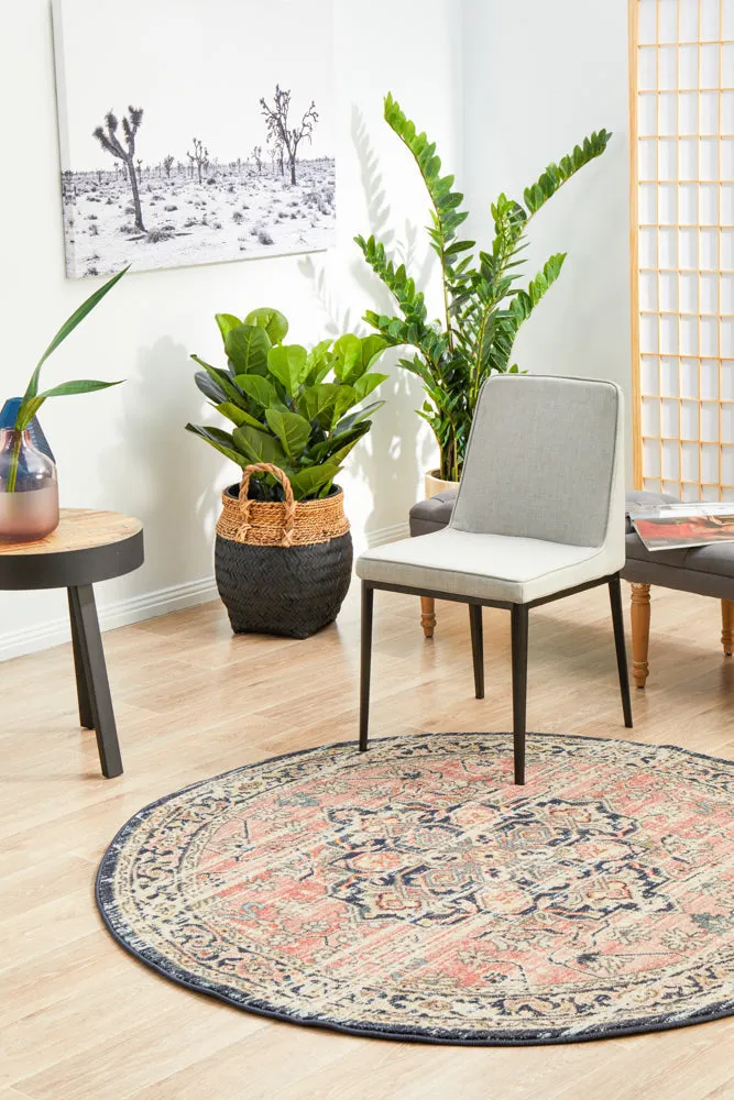 Legacy 851 Brick Round Rug
