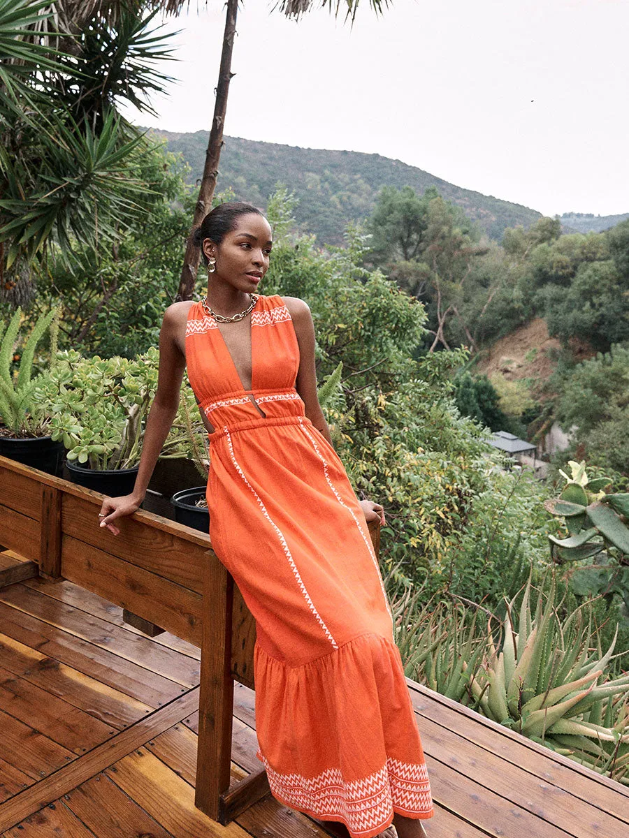 LELISA | V Neck Dress