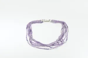 Lepidolite Multiple Strand Necklace