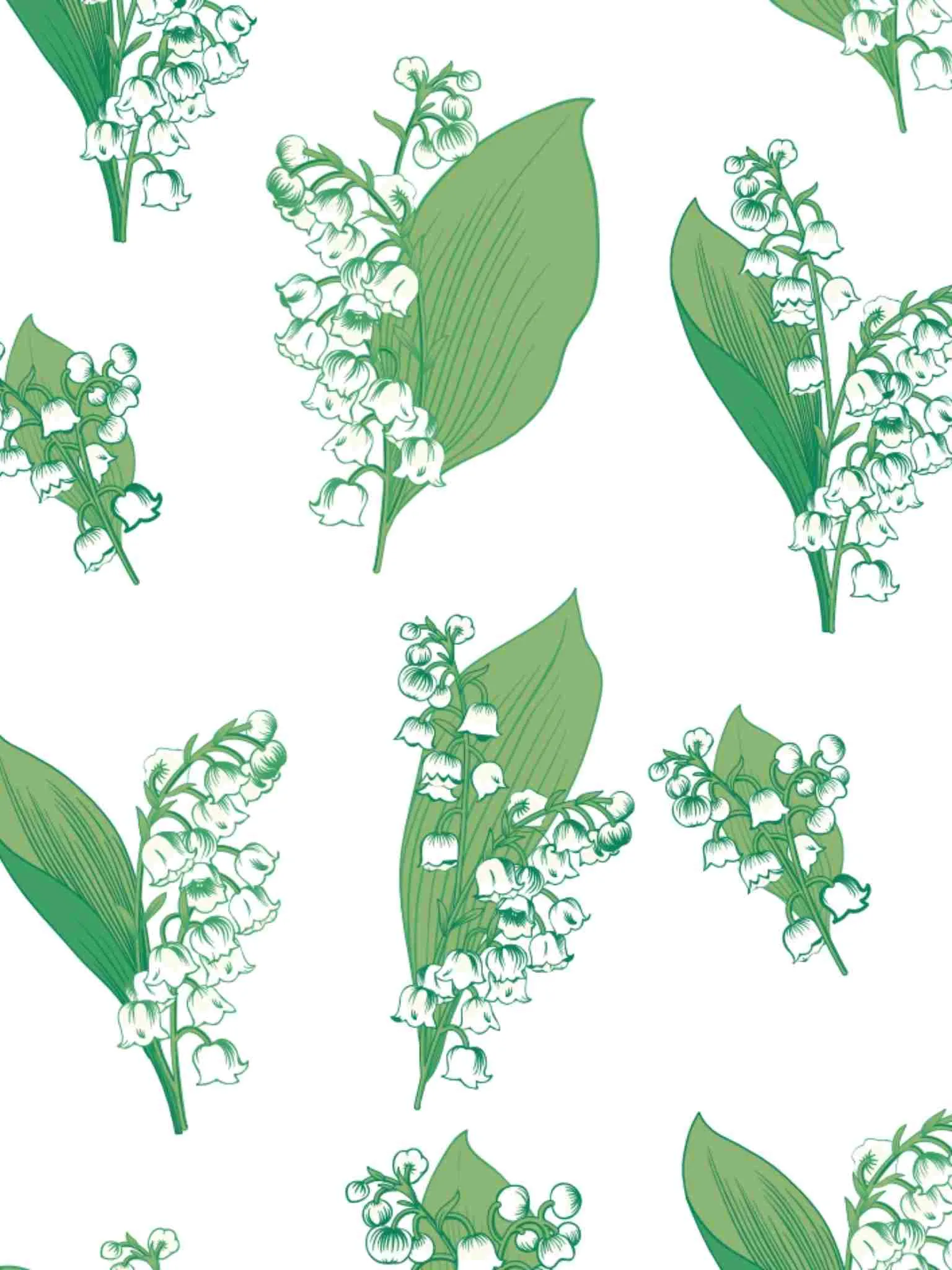 Lily Of The Valley Bundle: Classic Robe   Pajamas