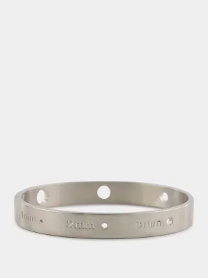 Logo Cut-Out Cuff Bracelet