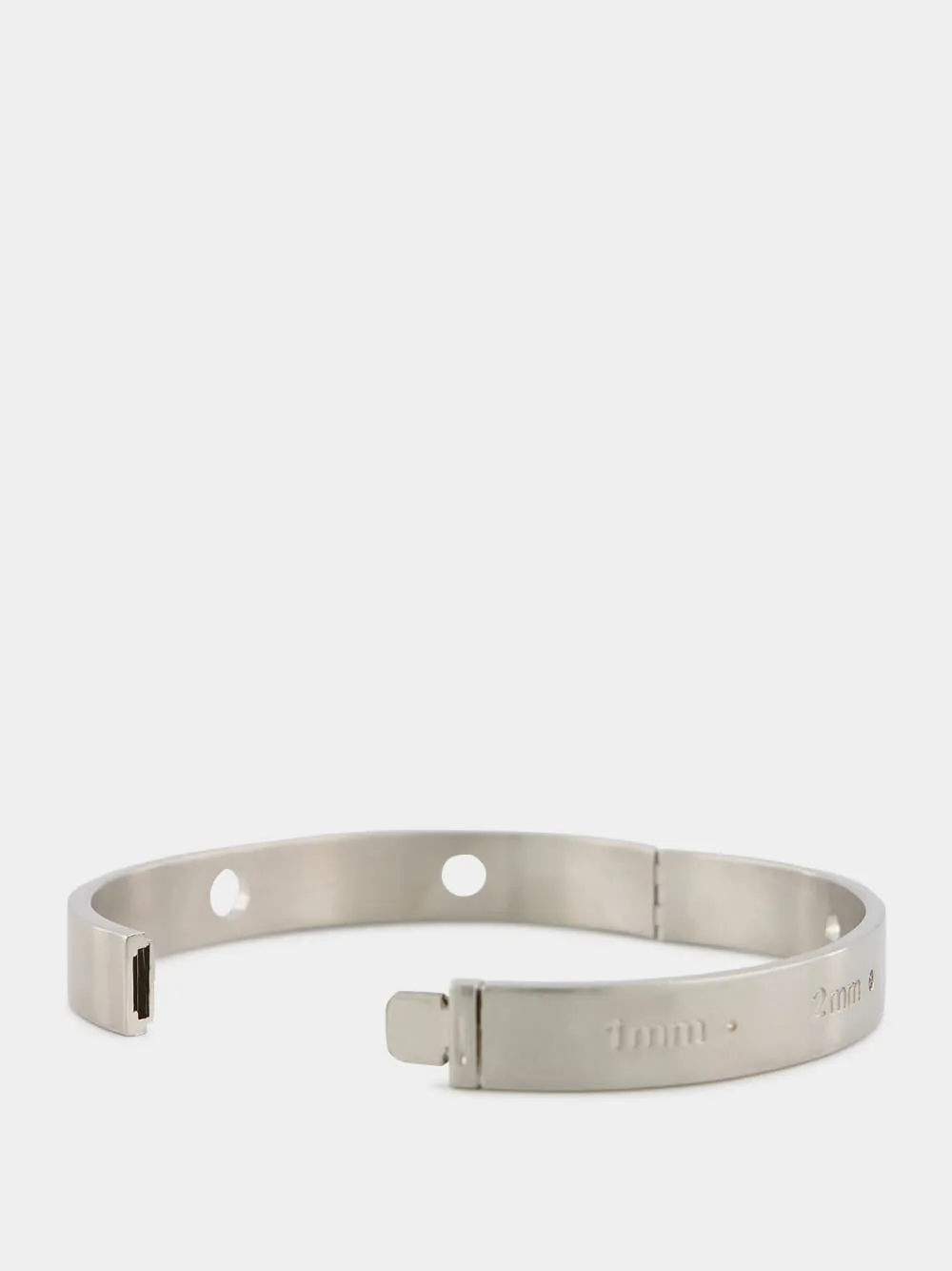 Logo Cut-Out Cuff Bracelet