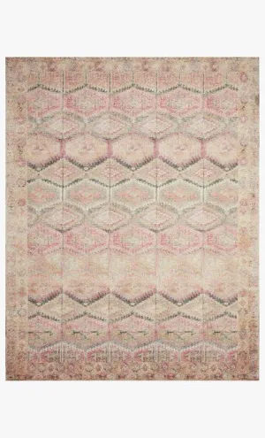 Loloi Rugs Layla Collection - LAY-17 Pink/Lagoon