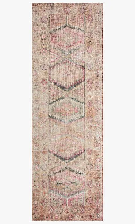 Loloi Rugs Layla Collection - LAY-17 Pink/Lagoon