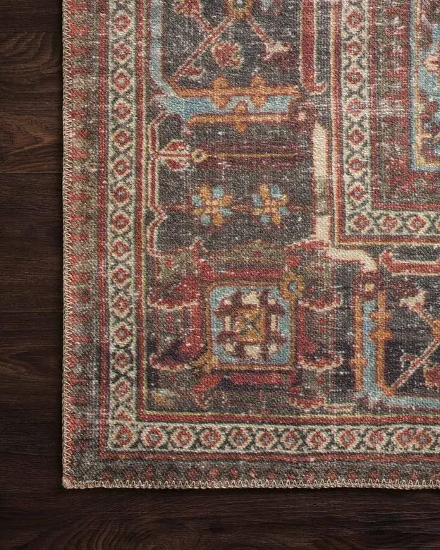 Loloi Rugs Loren Collection - LQ-13 Brick/Midnight