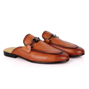 LoriBlu Classic Mole Apricot Half Leather Shoe