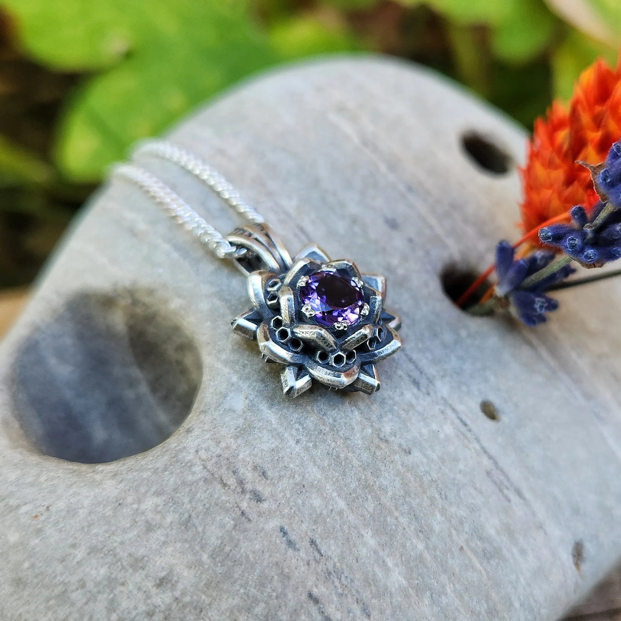 Lotus Pendant