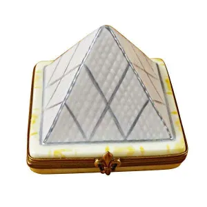 Louvre Pyramid limoges box