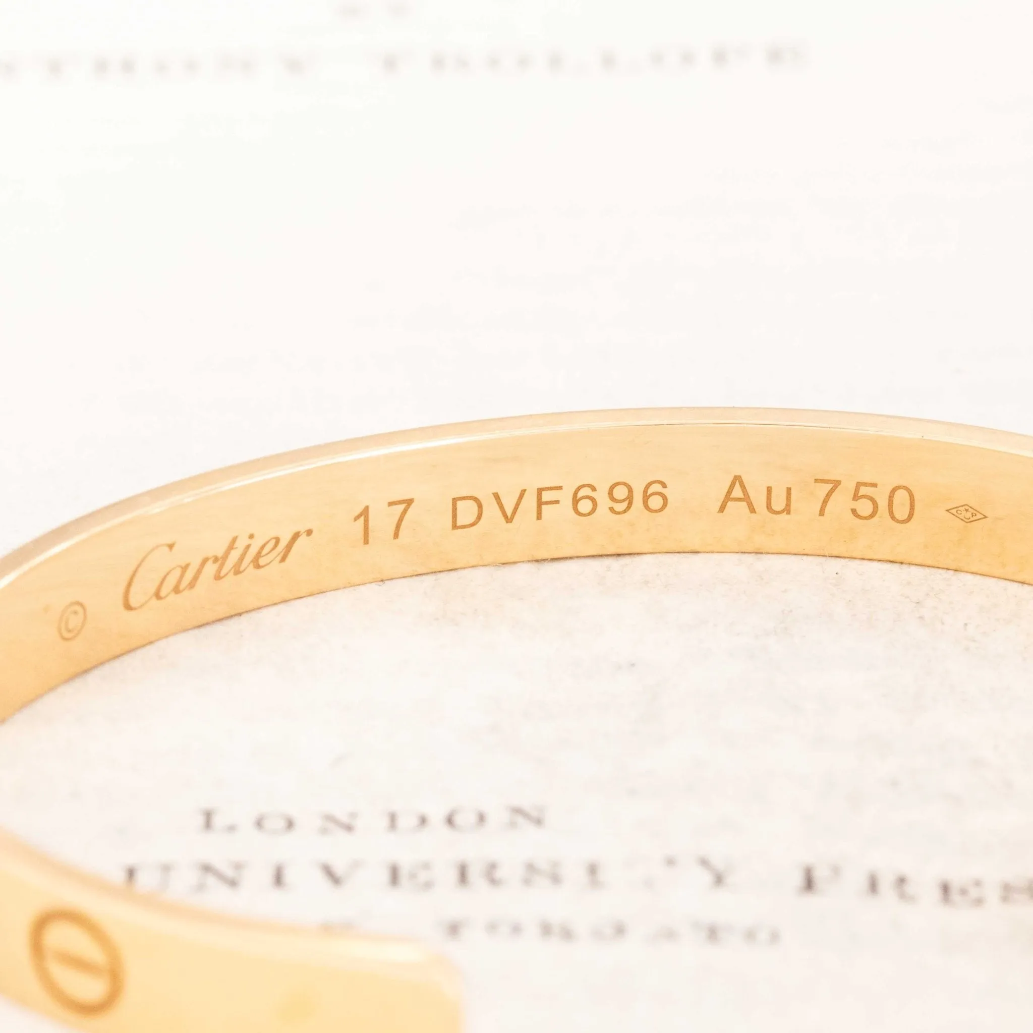 Love Cuff by Cartier