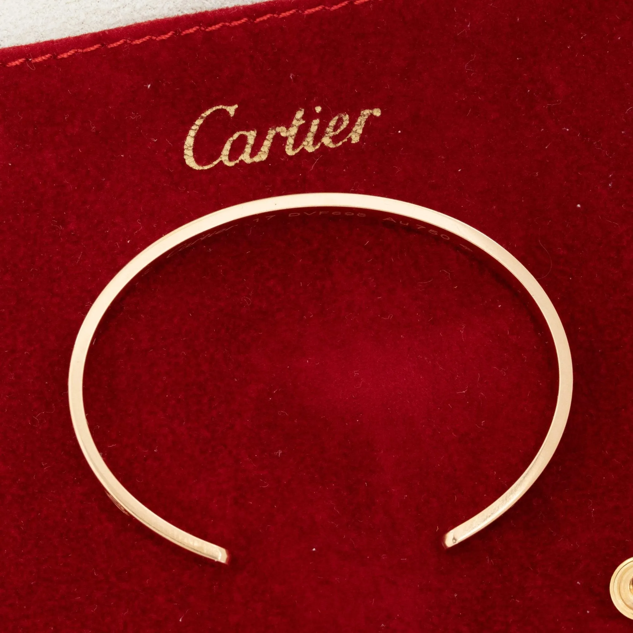 Love Cuff by Cartier